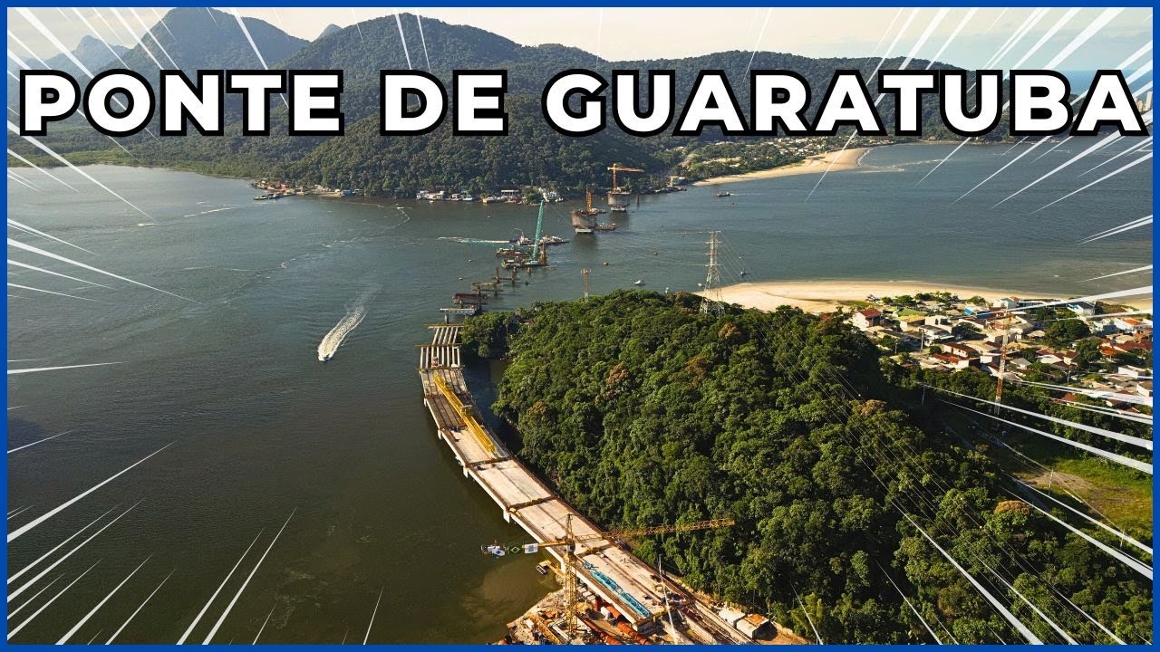 🌉Ponte de Guaratuba e Seus Acessos no Paraná 🏗️ Atualização das Obras e Trabalhos em 50% ou Mais🚀