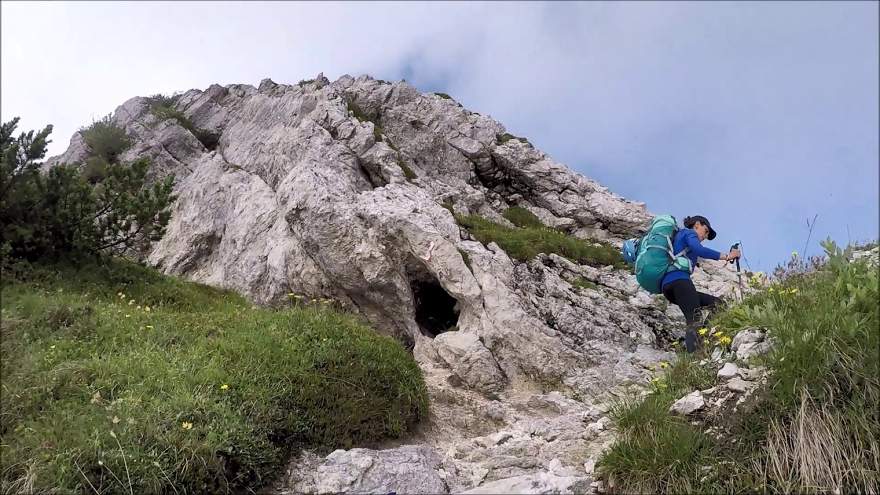 Alta Via 2 Dolomites in 11 days, day10, Rif Boz - Passo Finestra - Rifugio Dal Piaz, Italy,23-7-19