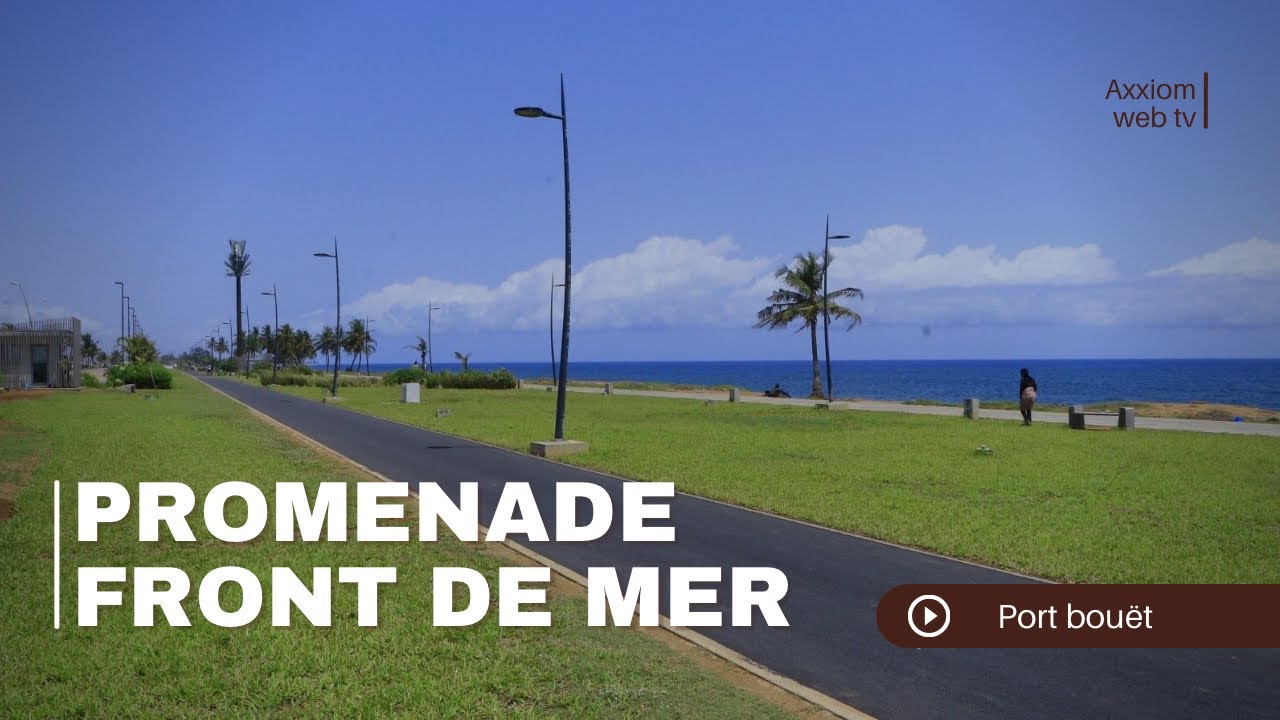 Abidjan: Une Odyssée Visuelle le Long de la Magnifique Promenade en Front de Mer de Port bouët