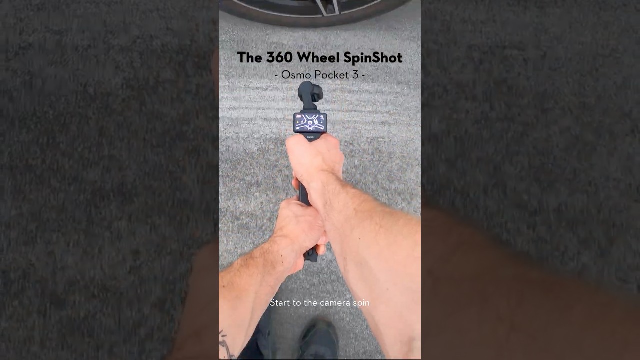 Creative car video tutorial: starting from the wheels 🛞 DJI Osmo Pocket 3  🎬 @TheCarVideoGuy