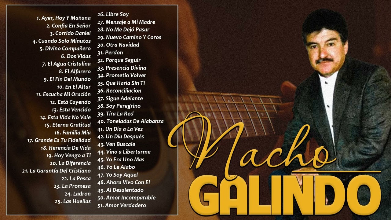 NACHO GALINDO De M&uacute;sica Cristiana - 2 Horas Mejores Alabanzas y Adoracion (Album Completo)(Parte.3)