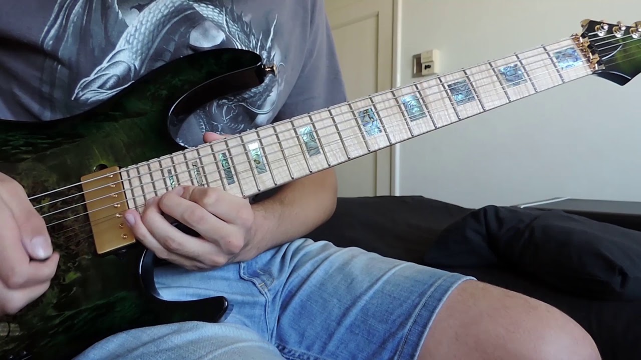 Painkiller (Judas Priest) Guitar Solo Cover By C&eacute;sar Ambrosini