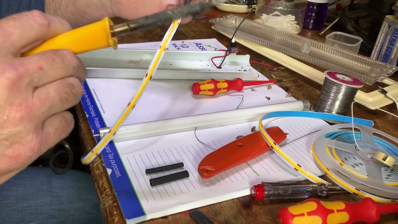 Labcraft  caravan lights 12 volt fluorescent to LED conversion