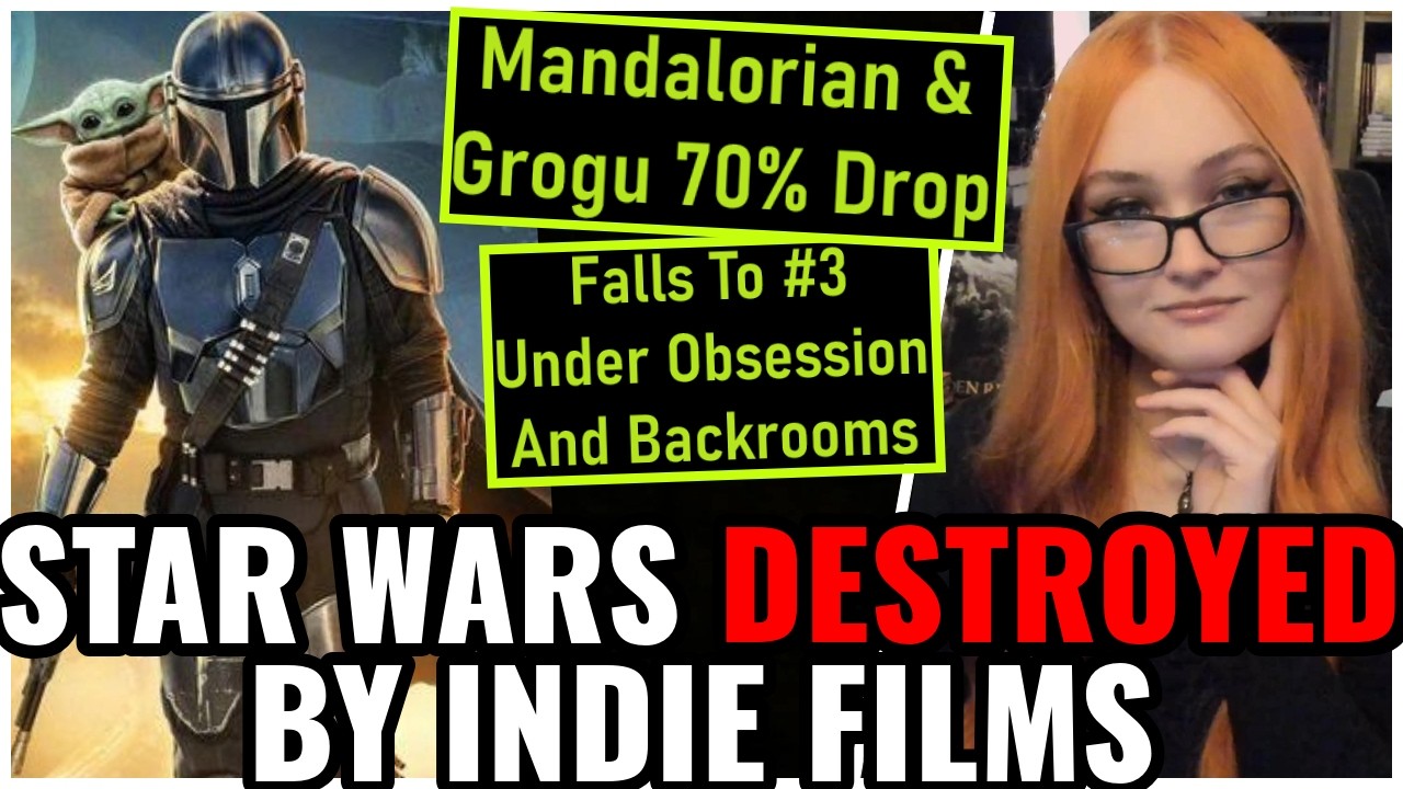 Star Wars CRUSHED By Independent Films 🤣CATASTROPHIC 70% Box Office DROP For Mandalorian & Grogu