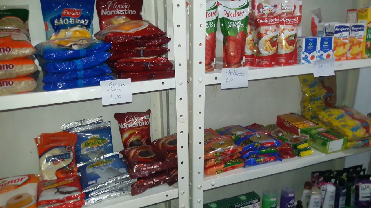 ABRI MEU MINI MERCADINHO COM APENAS 600 REAIS