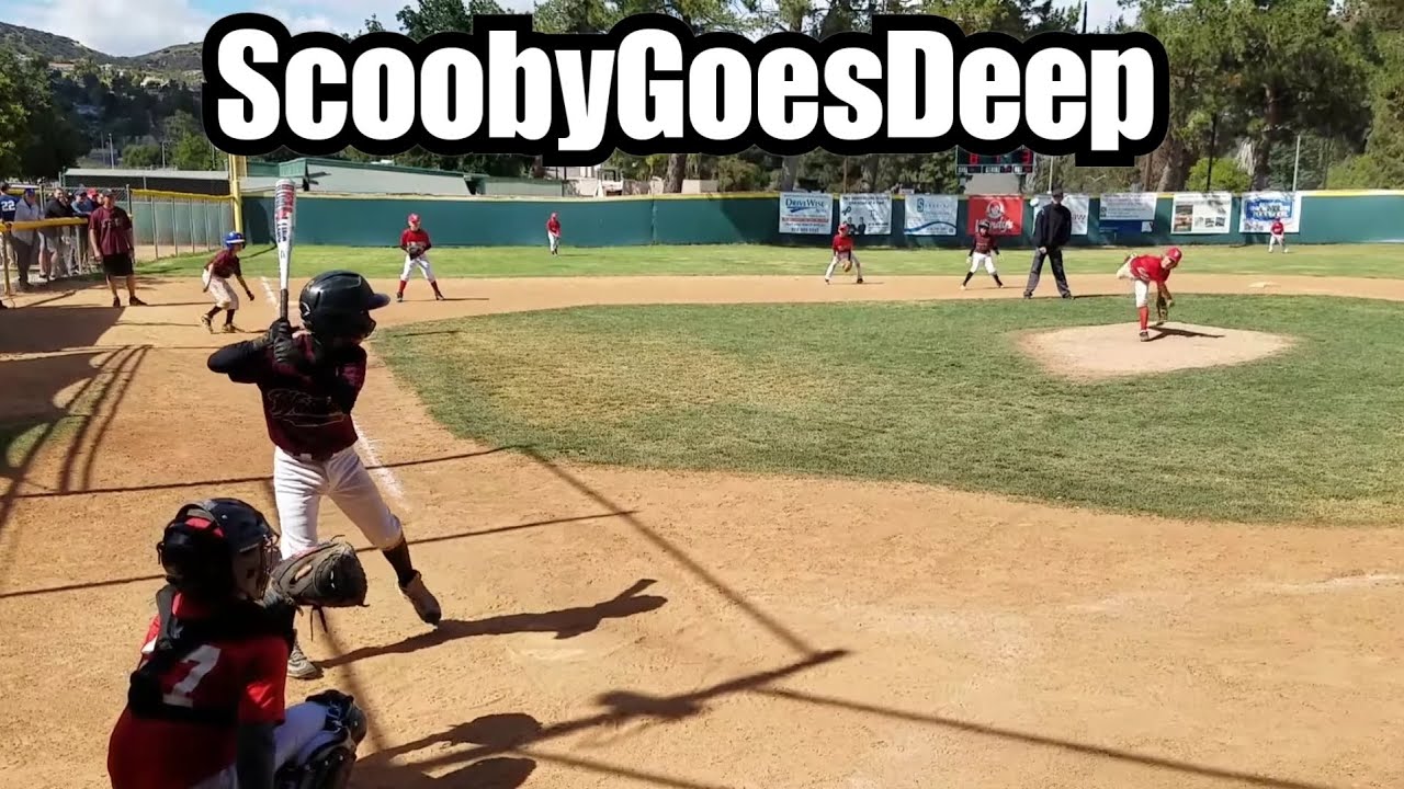 9 year old 🆂🅲🅾🅾🅱🆈 hits his 3rd HOMERUN of the 2017 season!!!
