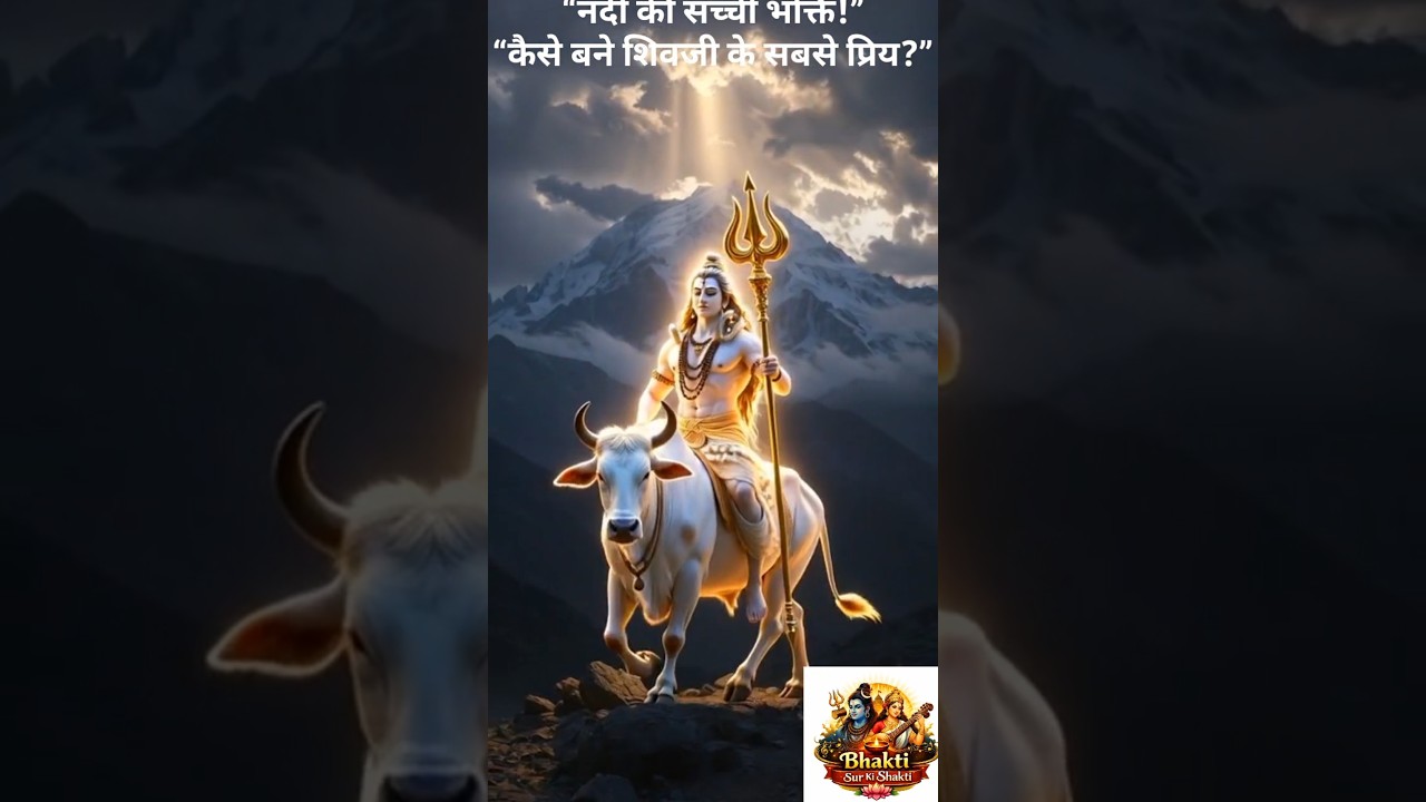 नंदी कैसे बने भोलेनाथ के सबसे प्रिय भक्त? | महादेव की अद्भुत कहानी