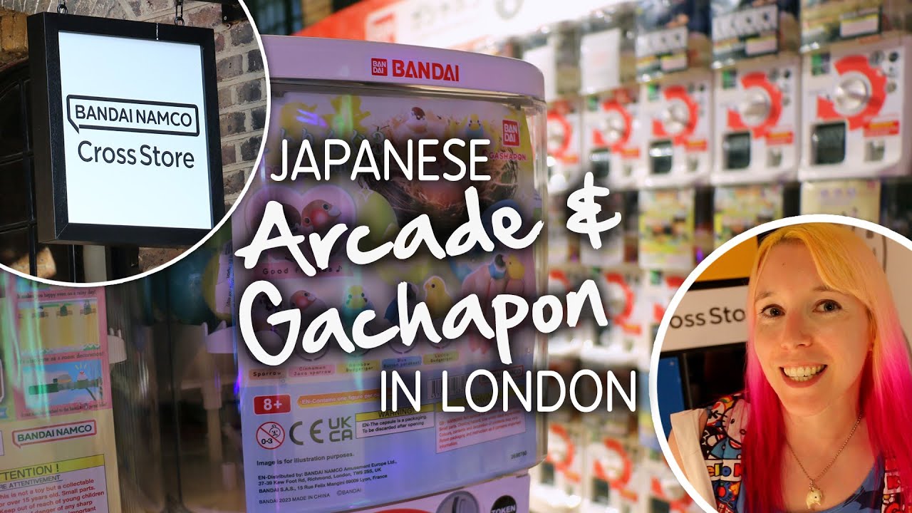 New Bandai Namco Cross Store - Japanese Arcade & Gachapon in London (Camden, UK)
