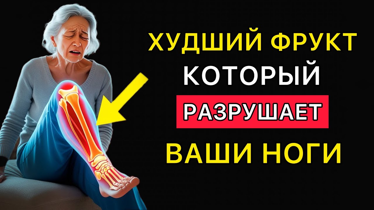 Это ХУДШАЯ еда, которая вызывает Остеопороз и Боль в Ногах | 5 простых продукта