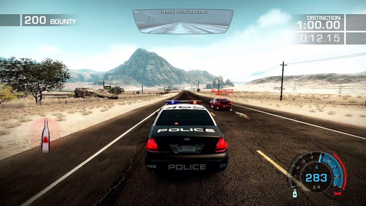 Need For Speed Hot Pursuit SCPD Boulder Desert Chase 101 Interceptor #1