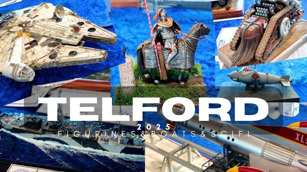 Telford Scale Model World 2025 - Figurines, Boats and SciFi Models