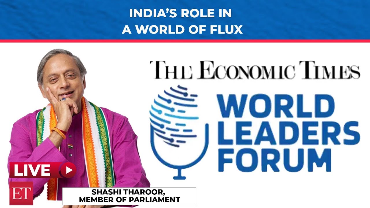 WLF2025 | Fireside chat with Shashi Tharoor on India Navigating Multipolarity