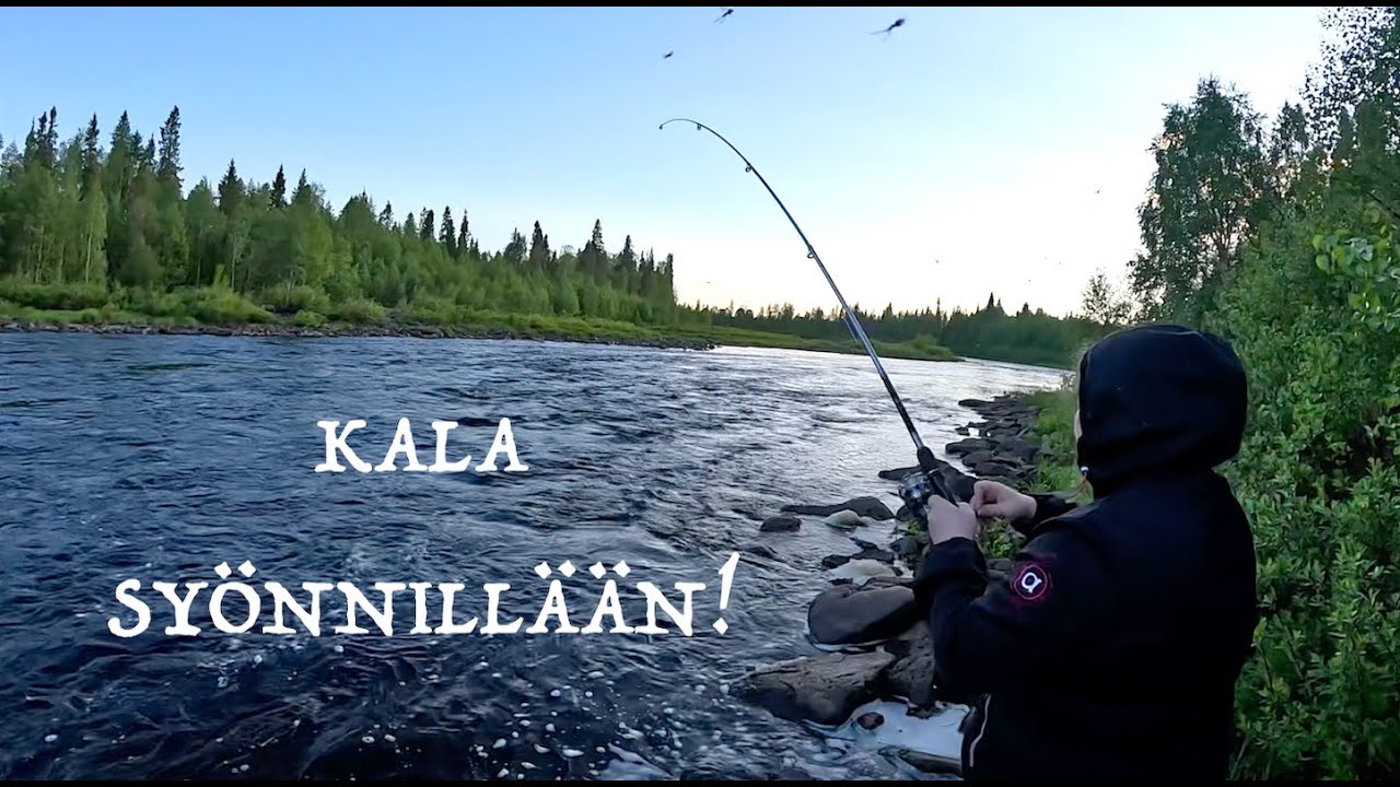 KALALLA LAPISSA: VAPA MUTKALLA LUIROJOELLA - RUOAKSI HARJUSTA JA HAUKEA - HARJUKSEN HEITTOKALASTUS