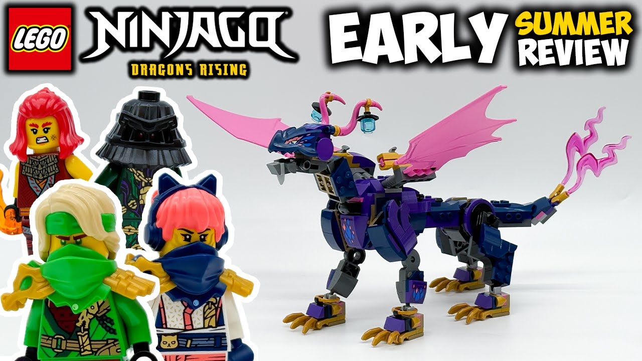 Rontu the Master Dragon EARLY Summer 2025 Review! Ninjago Dragons Rising Set 71842