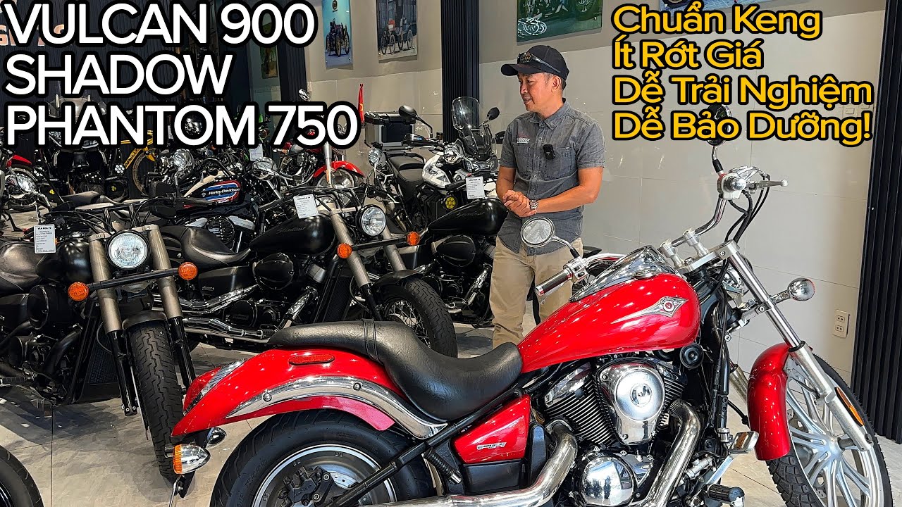 Vulcan 900 giá tốt - dàn SHADOW tuyển chọn siêu keng đáng trải nghiệm, ít bảo dưỡng-rớt giá mời AE😍