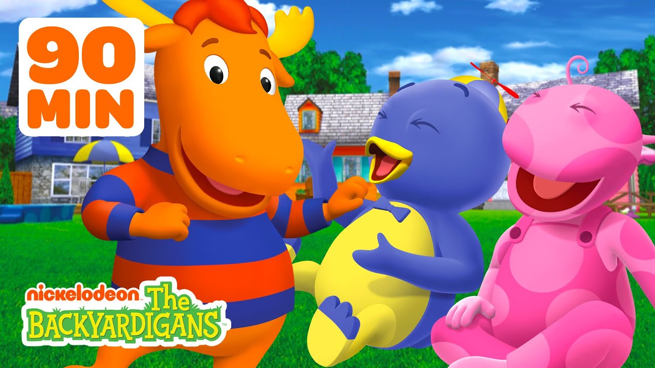 Tyrone's Friendship Adventures! w/ Pablo & Uniqua | 90 Minutes | The Backyardigans