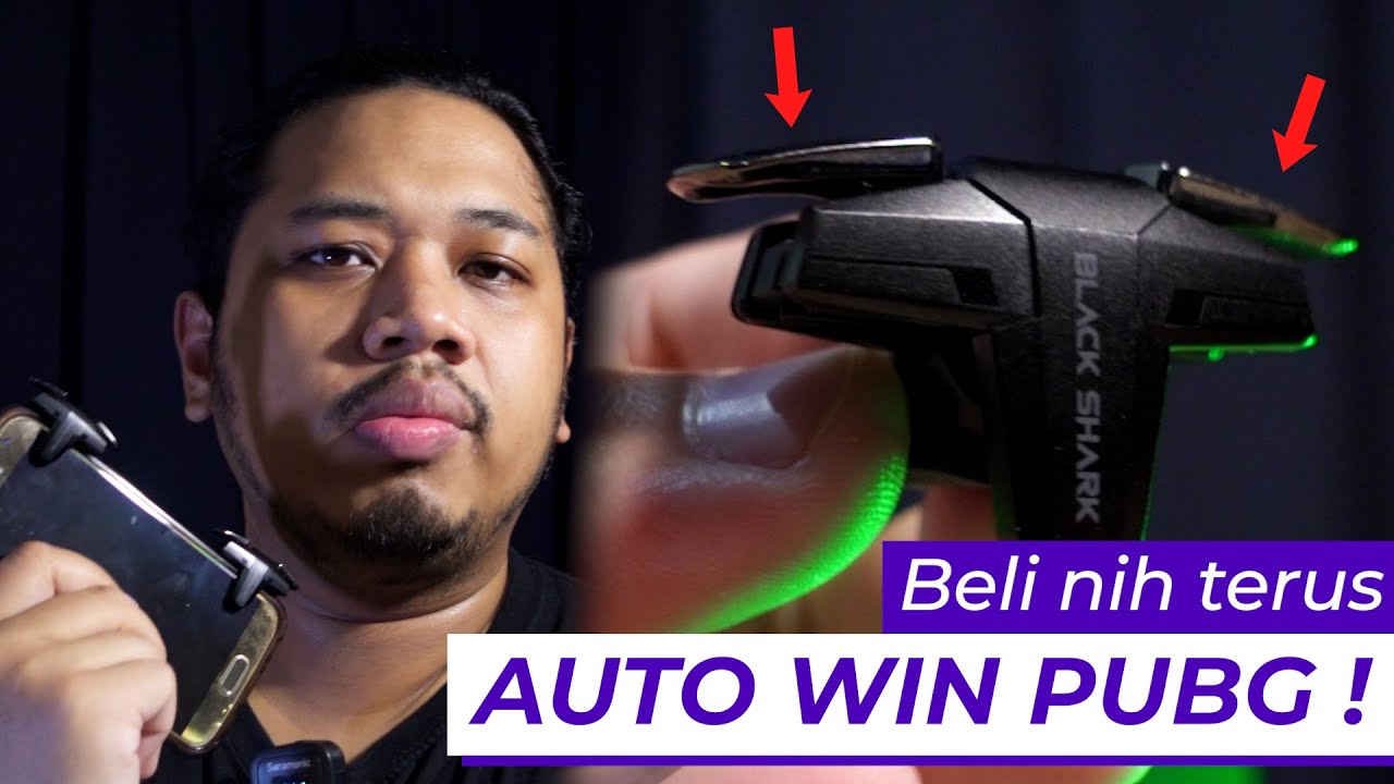 Beli nih konfem auto WIN / Chicken Dinner !  (Black Shark Split Type Trigger)