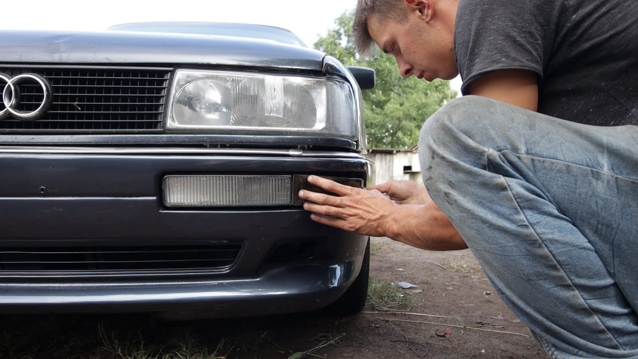 Zderzaki są do zderzania, ale nie tym razem - Audi 90