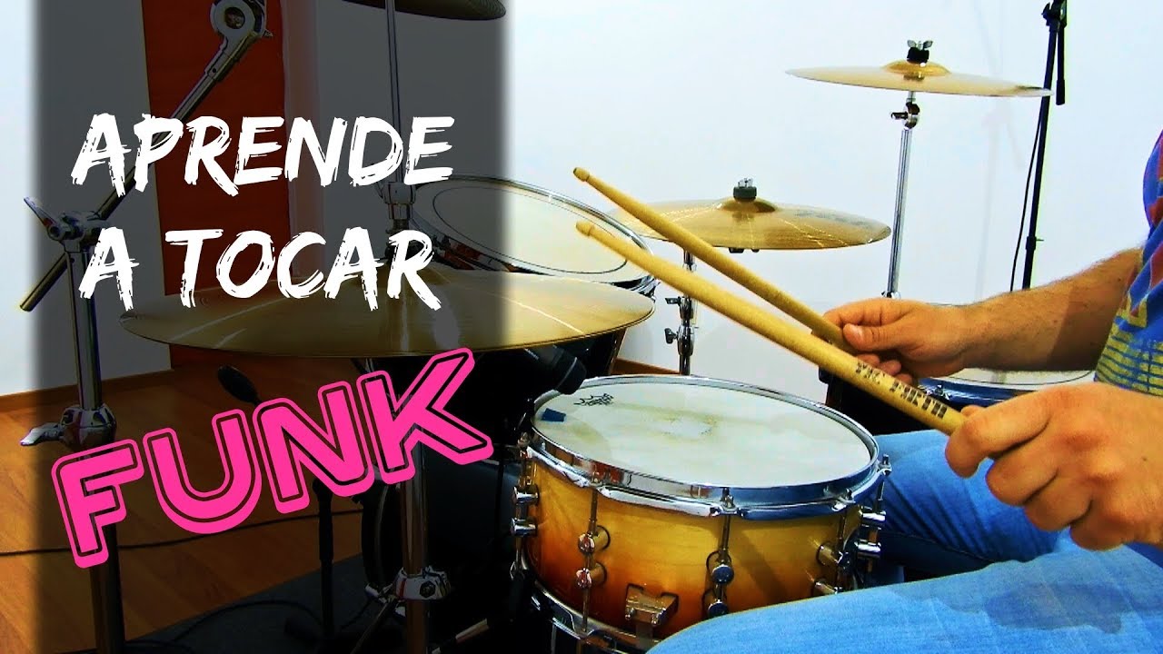 Cómo TOCAR FUNK en BATERIA - Clases de batería