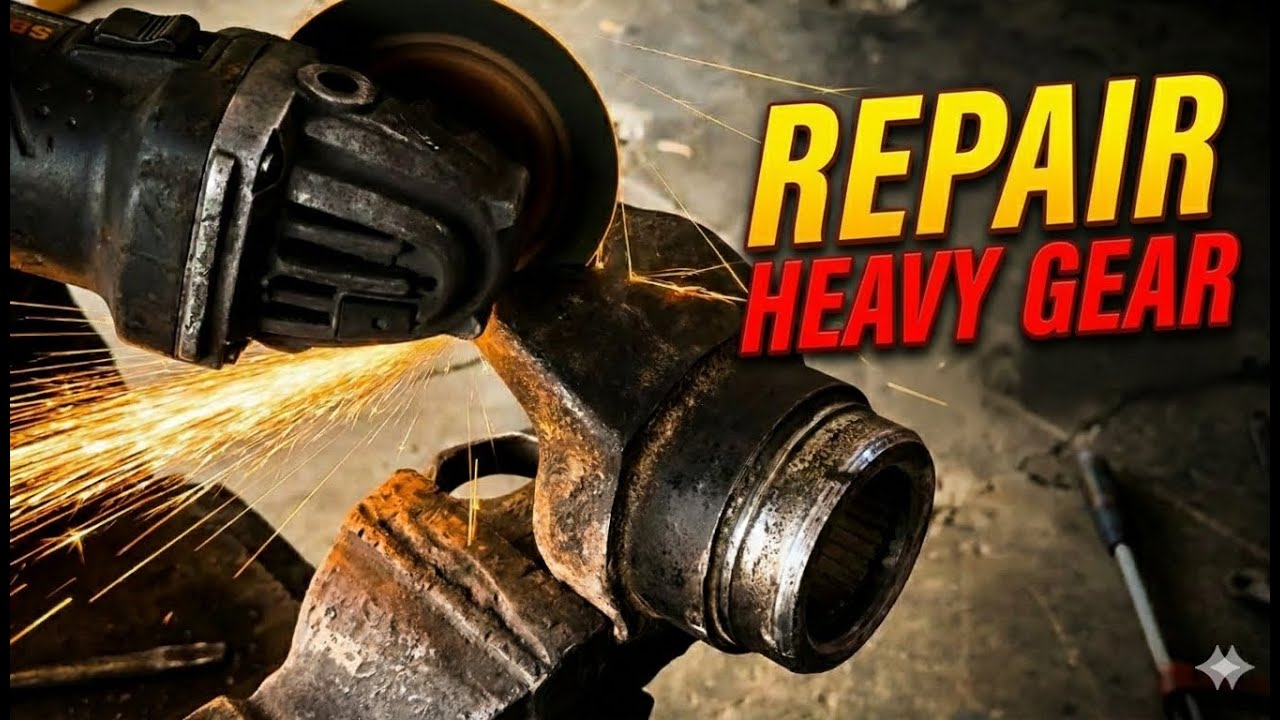 Heavy Equipment Maintenance: Restoring Worn Components