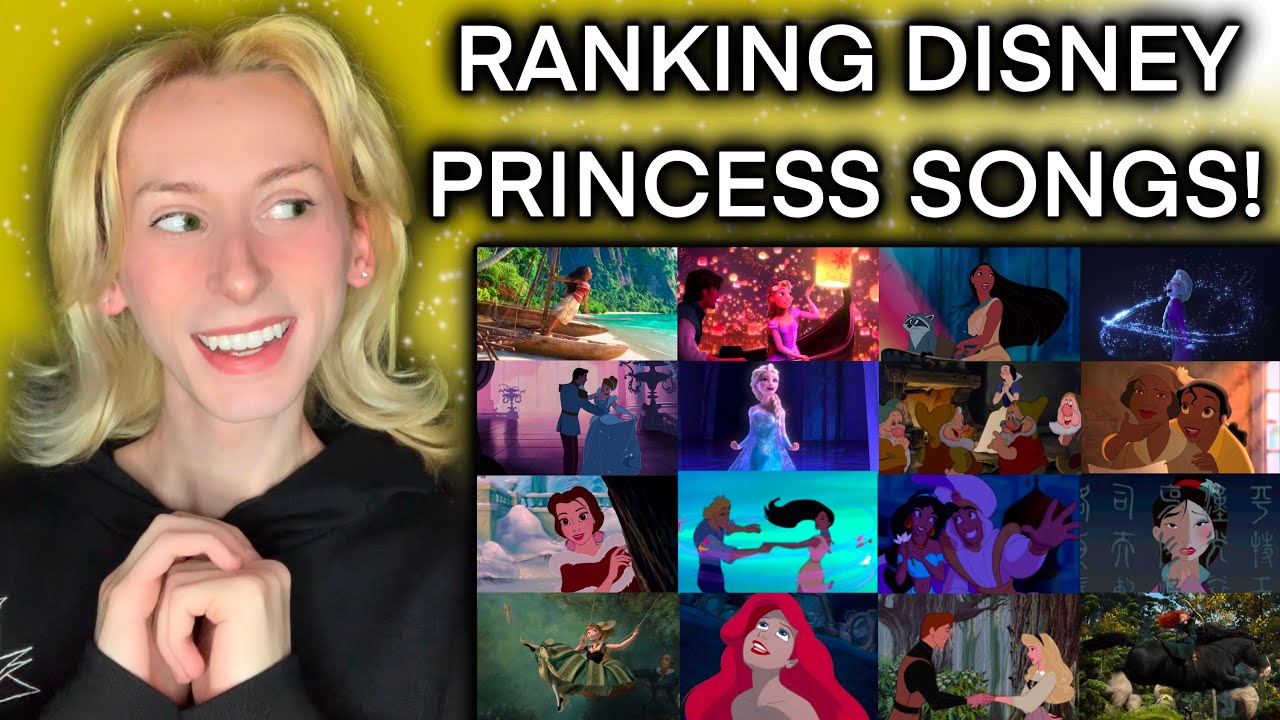 RANKING DISNEY PRINCESS SONGS! 🍂🐚 🪭 with Nicky Marra!