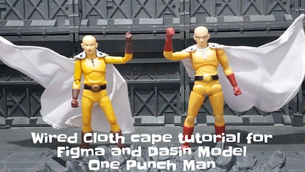 Wired Cloth Cape for Figma and Dasin Model One punch man