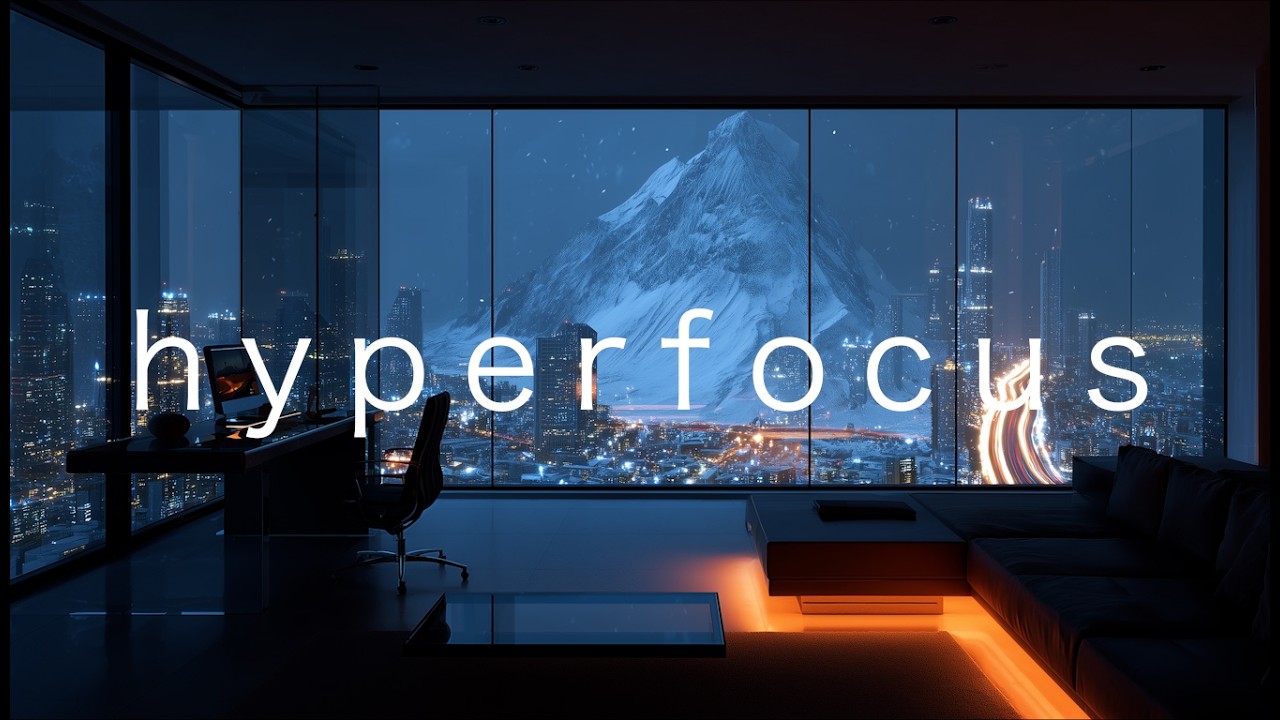 Deep Work Focus Music – No Distractions | Hyperfocus Flow for Study, Coding & Productivity