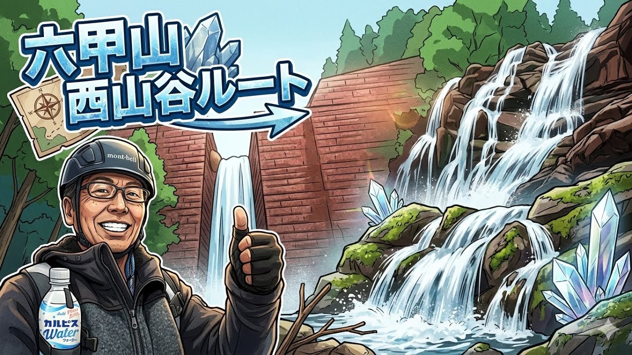 六甲山 西山谷ルート