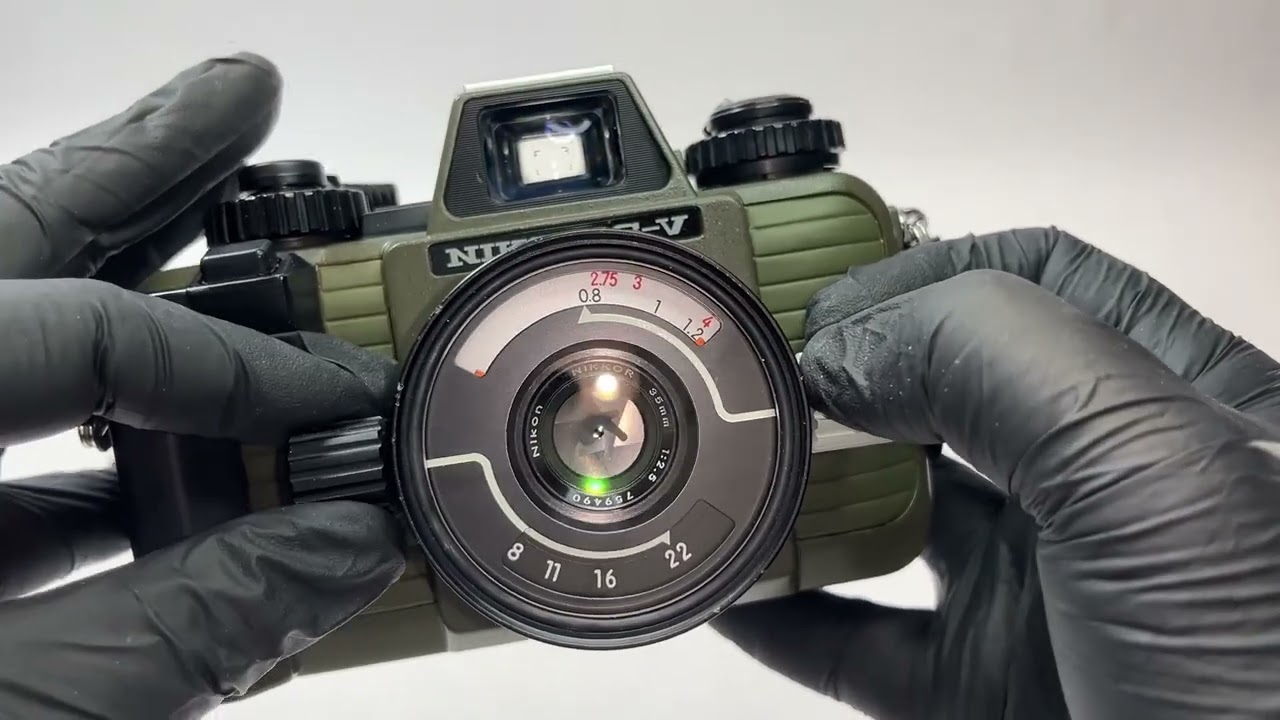 [FS] Nikon Nikonos V Underwater 35mm Film Camera Operation Check [Near Mint] (251001401455)