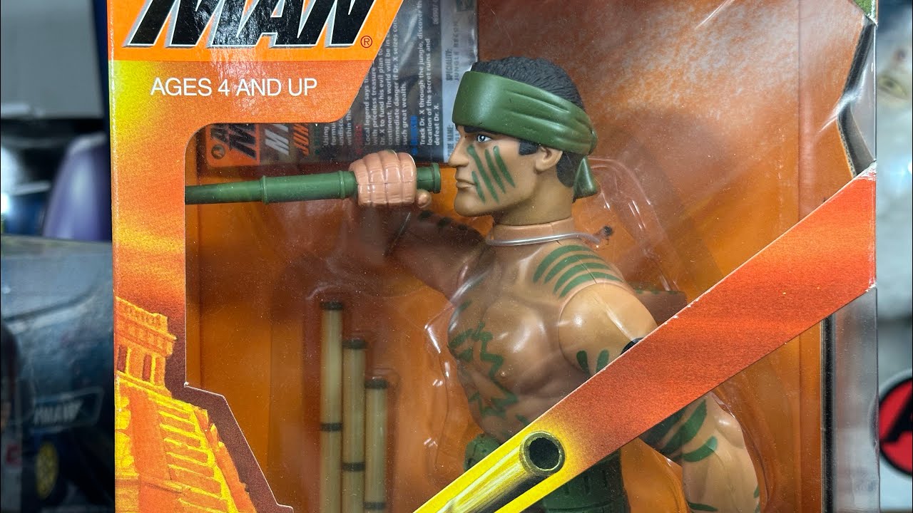 ACTION MAN (1999) JUNGLE DART FIGURE !!!