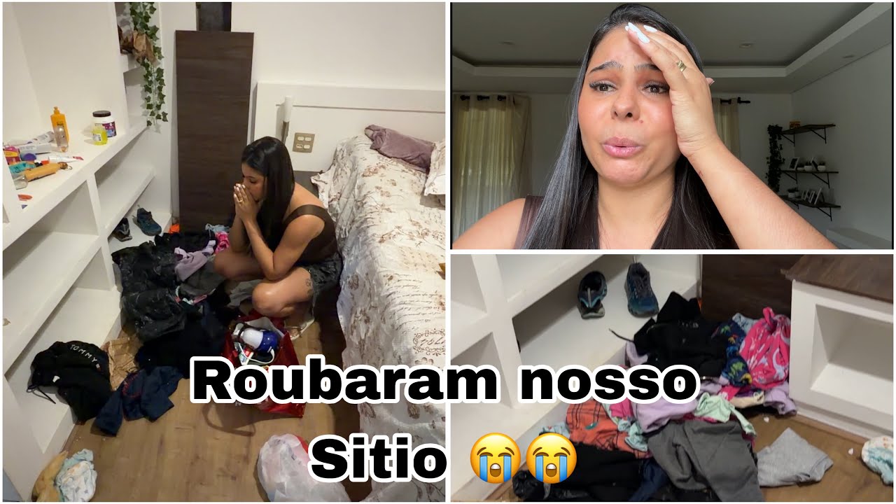 Tudo sobre o assalto do nosso sitio 😭😭