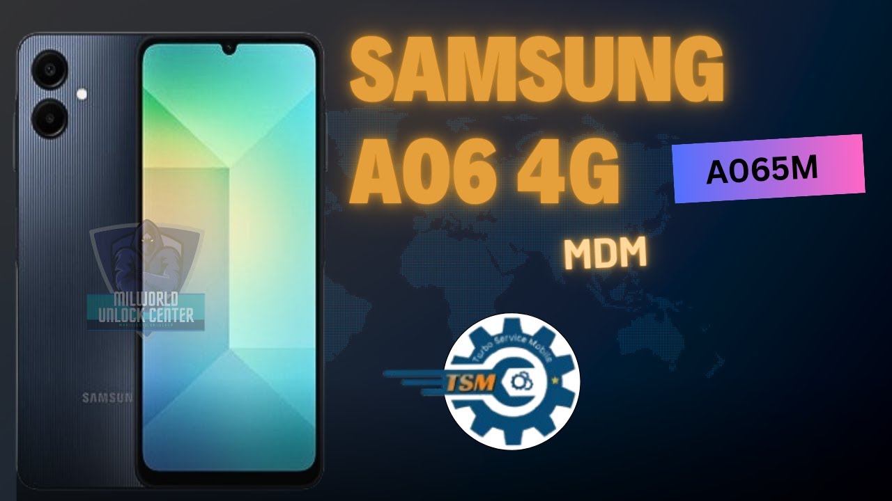 MDM Telcel Samsung A06 4G [A065M BIT 4] - Fast con TSM Pro