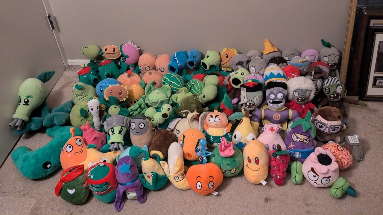 My First Plants vs Zombies Plush Collection