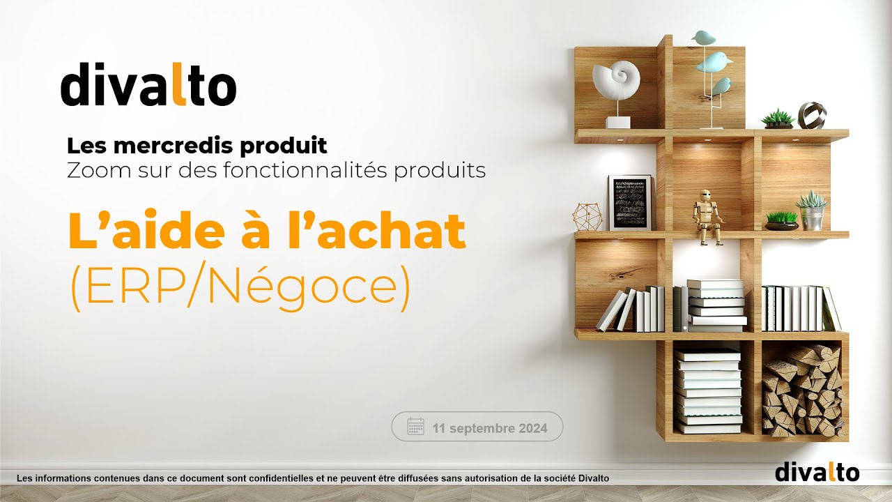 Mercredi produit : Zoom ERP sur l’aide à l’achat (2024-09-11)