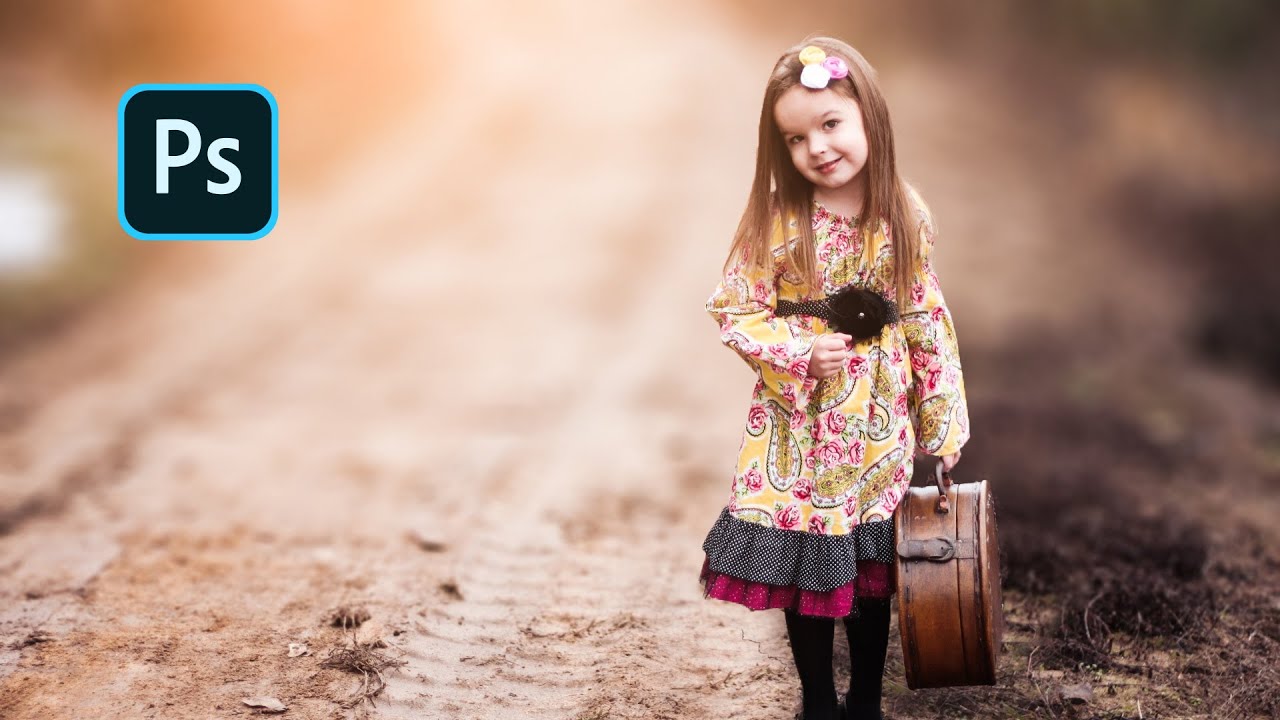 Dreamy Outdoor Portrait Edit: Photoshop Tutorial