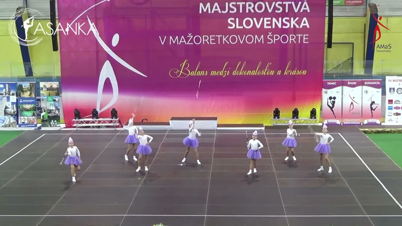 MSR Mažoretiek Púchov 2024 - MINI KADET BATON