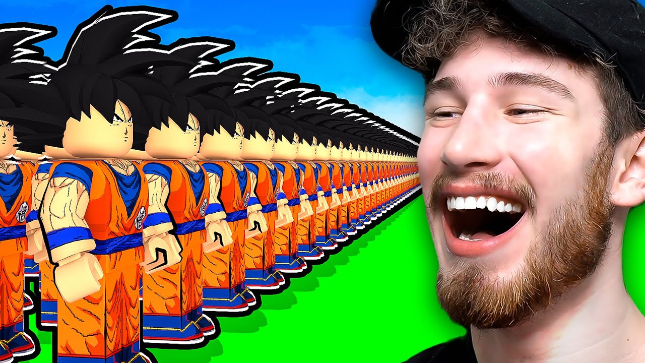 Fighting 984,332,611 Gokus in Roblox