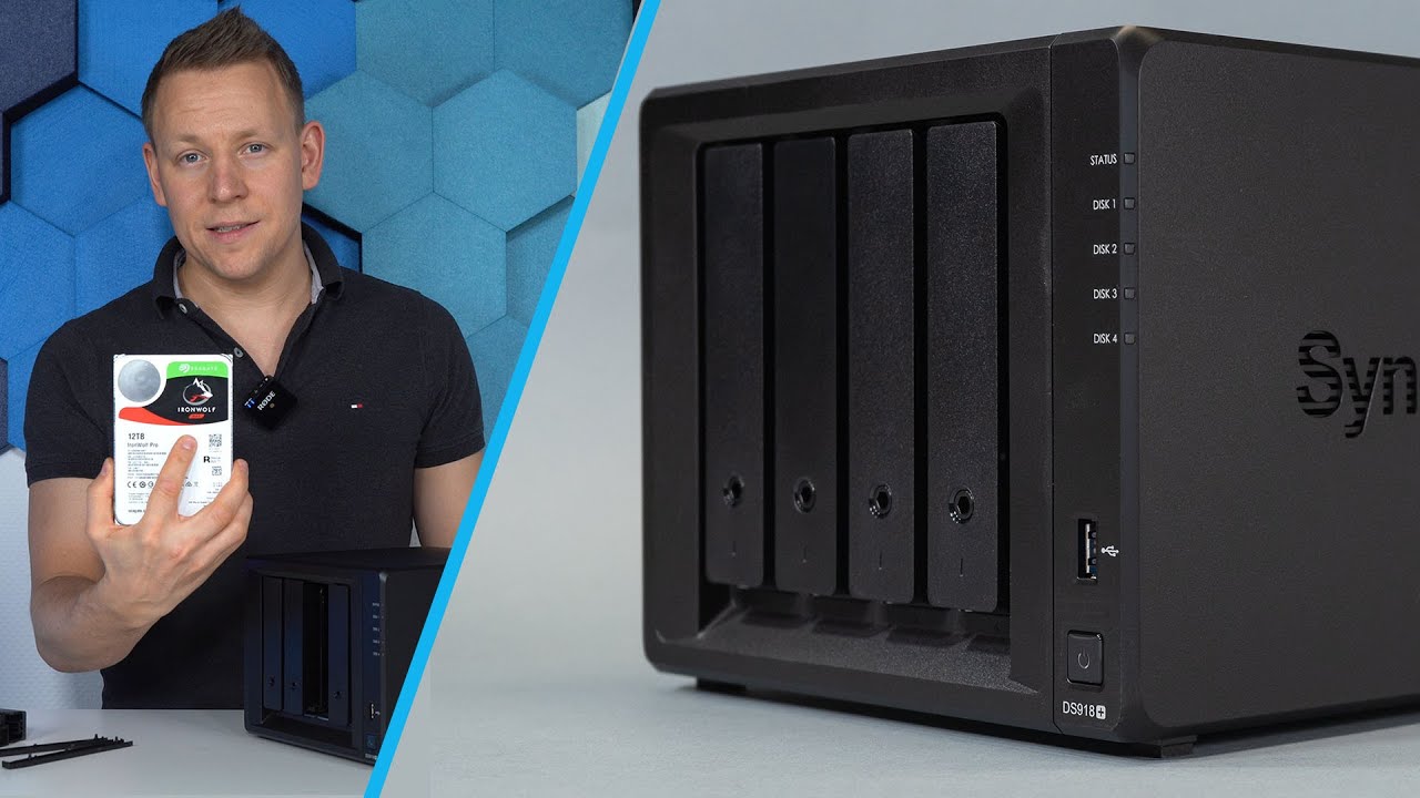 Synology DiskStation DS918+ Funktionen und Einrichtung erklärt (Werbung)