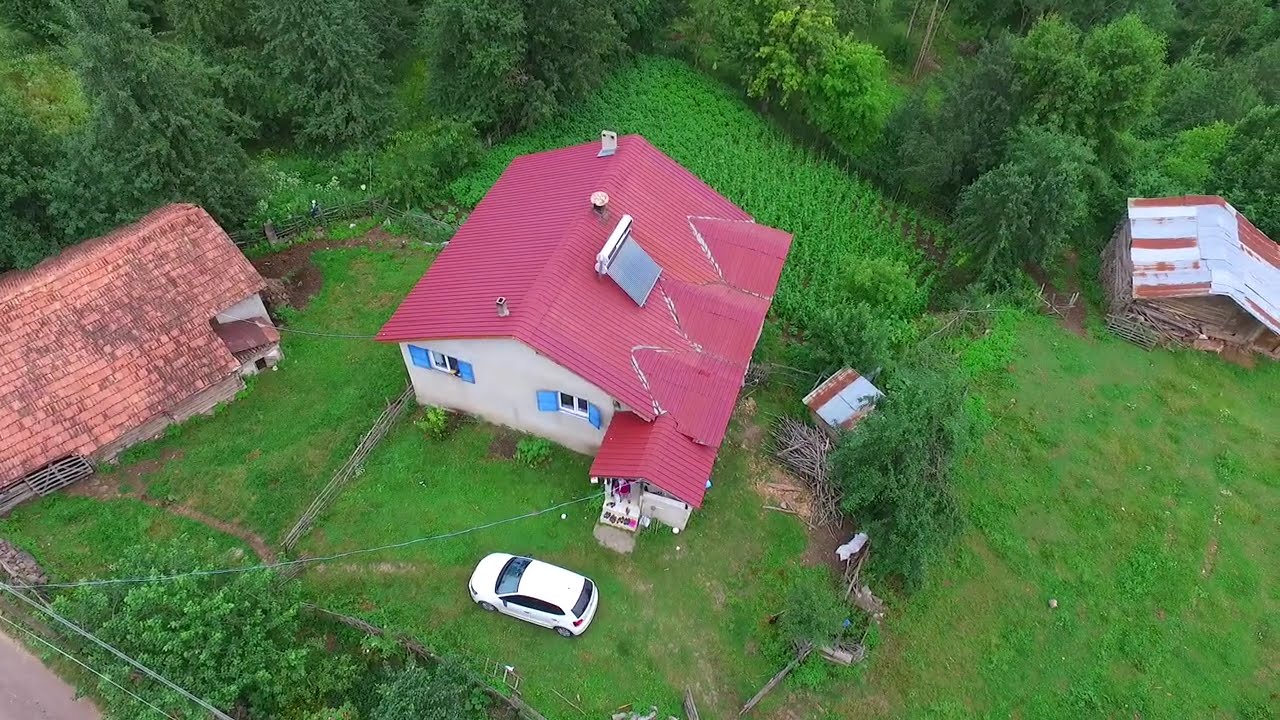 Eyneağzı Köyü, Niksar - Kuşbakışı Yolculuk (Drone Çekimi)