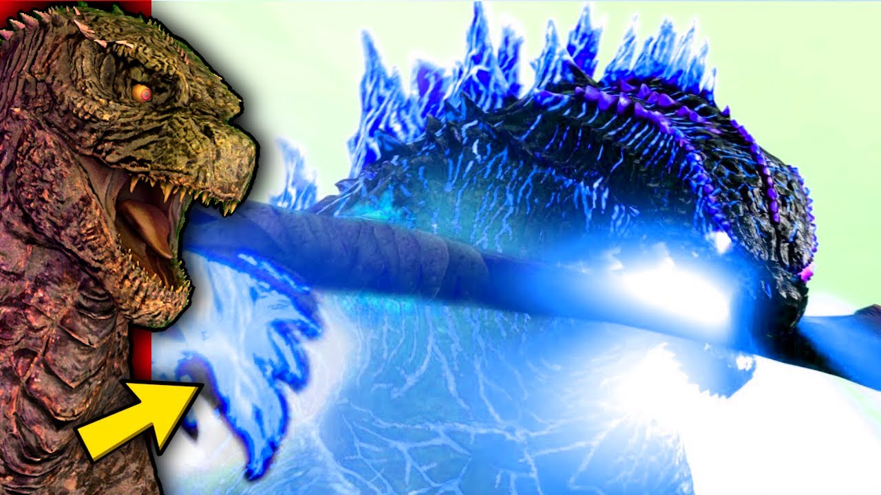 Evolved Godzilla But He is BLUE