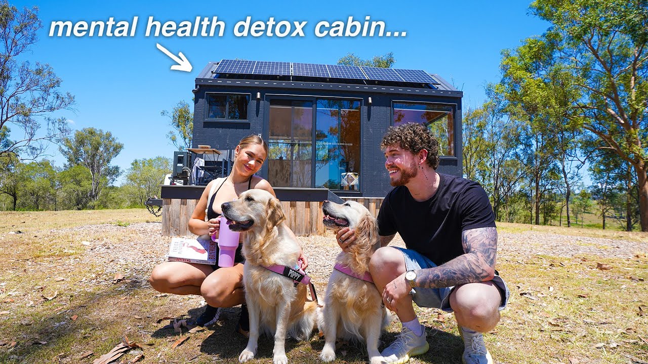 We Spent 48 Hours In a DETOX CABIN In the Middle Of Nowhere!!
