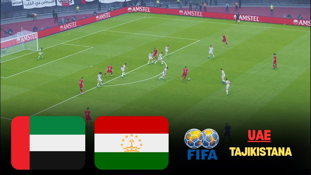 🔴 LIVE | UAE W vs Tajikistan W | International Friendly | Full Match Simulation
