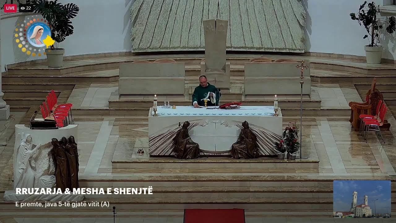 RRUZARJA & MESHA E SHENJTË - E premte, java 5-të gjatë vitit (A)