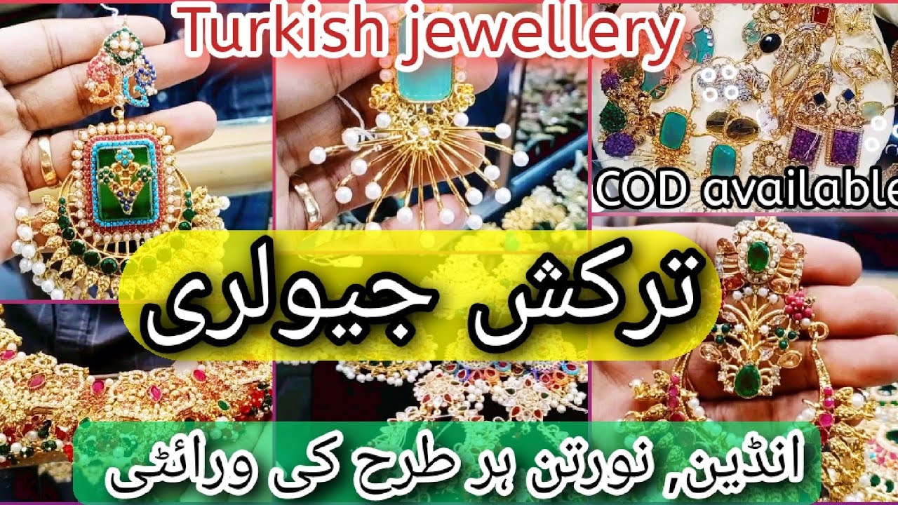 Turkish jewellery | Indian zarqoon | Noratan | egyptian | Har tarha ki jewellery milegi yaha.
