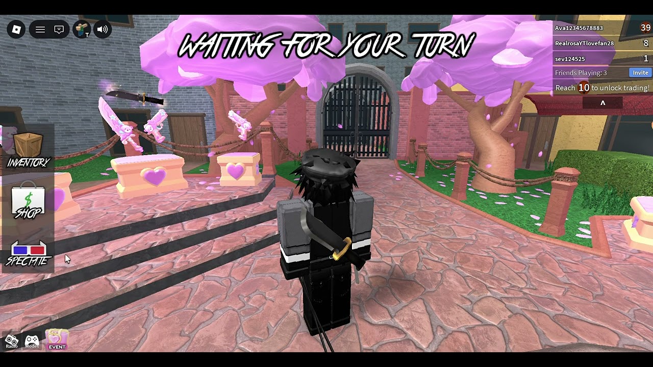 playing mm2 again..