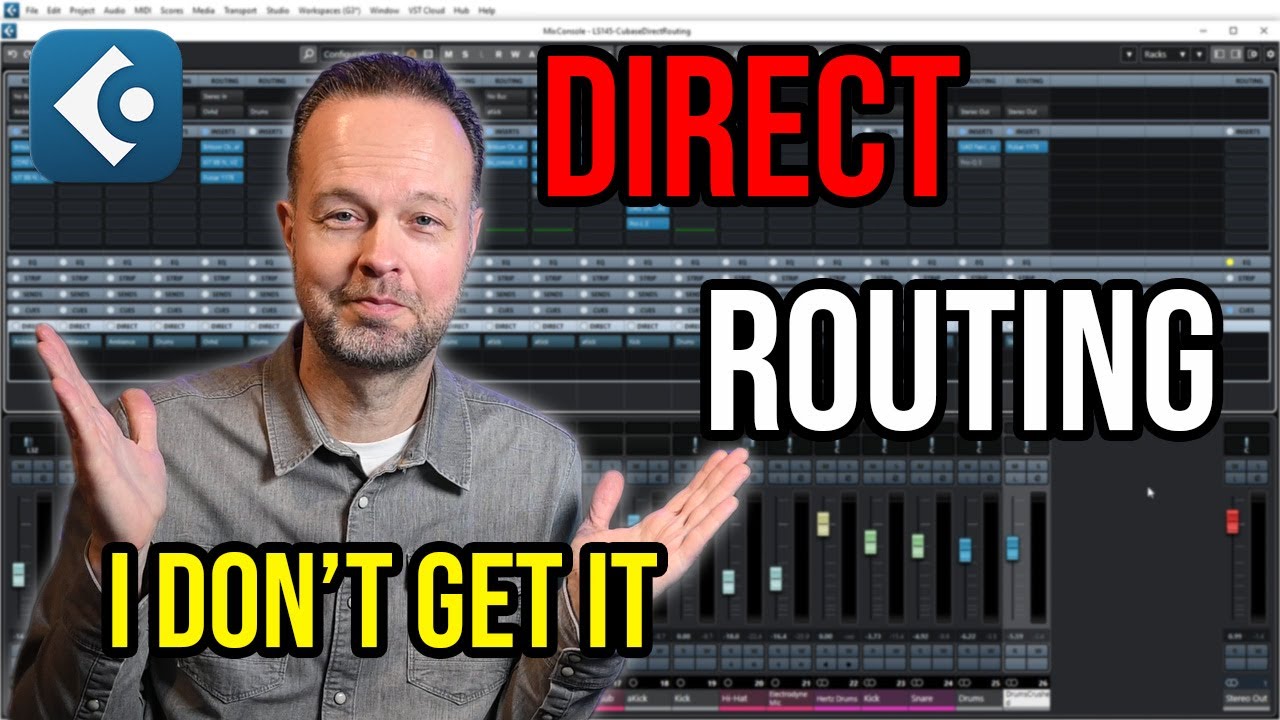 Объяснены все тонкости прямой маршрутизации Cubase!