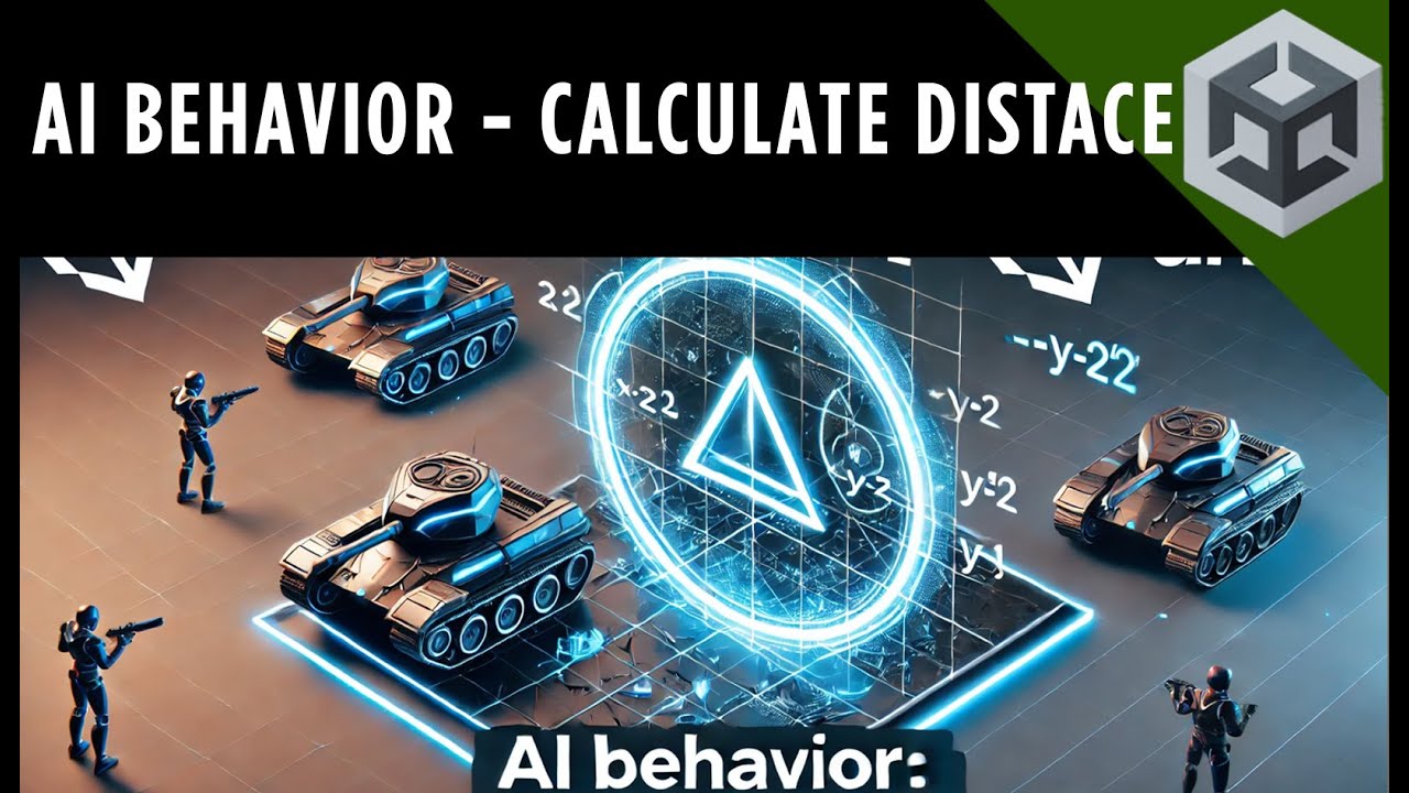 Unity AI Behavior - How to Calculate Distance Using Vectors