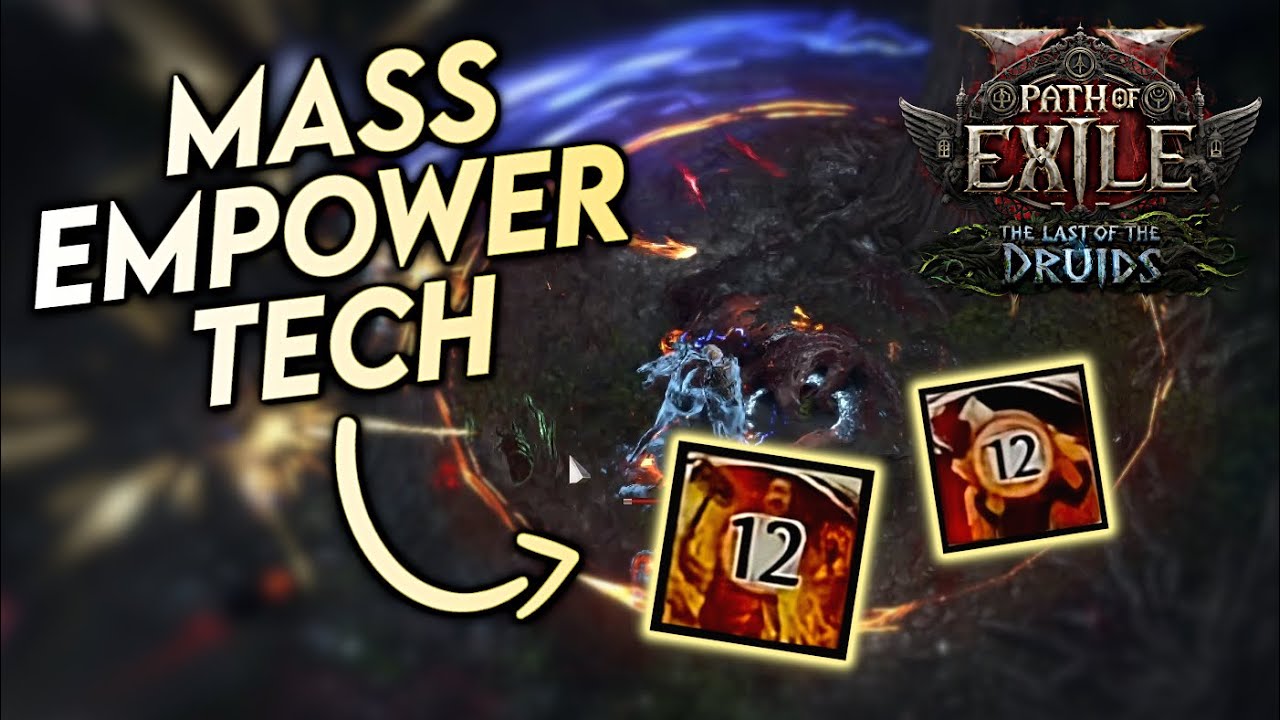 INSANE Warcry Tech for Mass Empowered Attacks in 0.4 | Path of Exile 2: The Last of the Druids