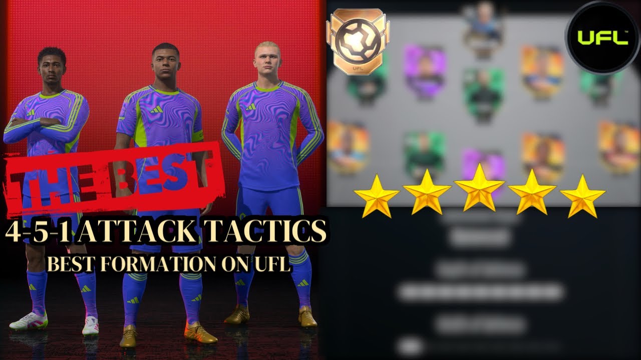 THE MOST META FORMATION ON UFL RIGHT NOW! 4-5-1 IS AN ATTACKING MENACE 😈