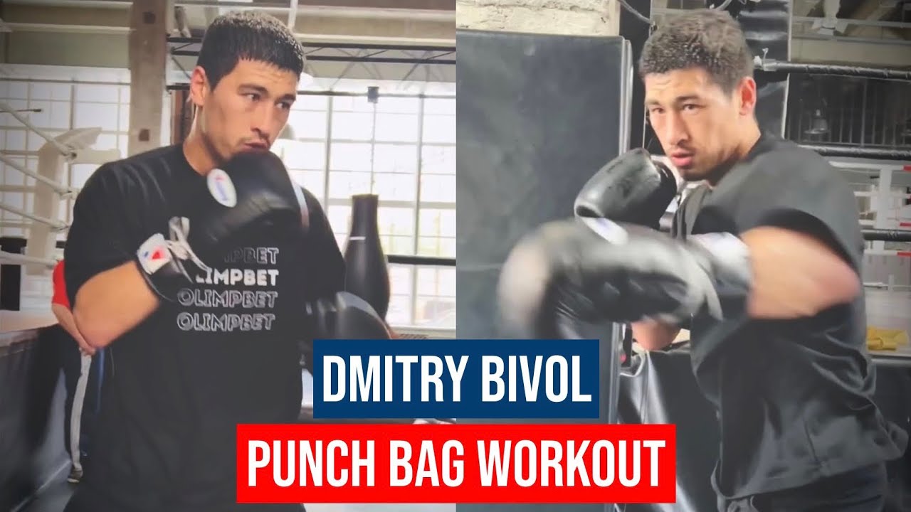 Dmitry Bivol Punch Bag Workout